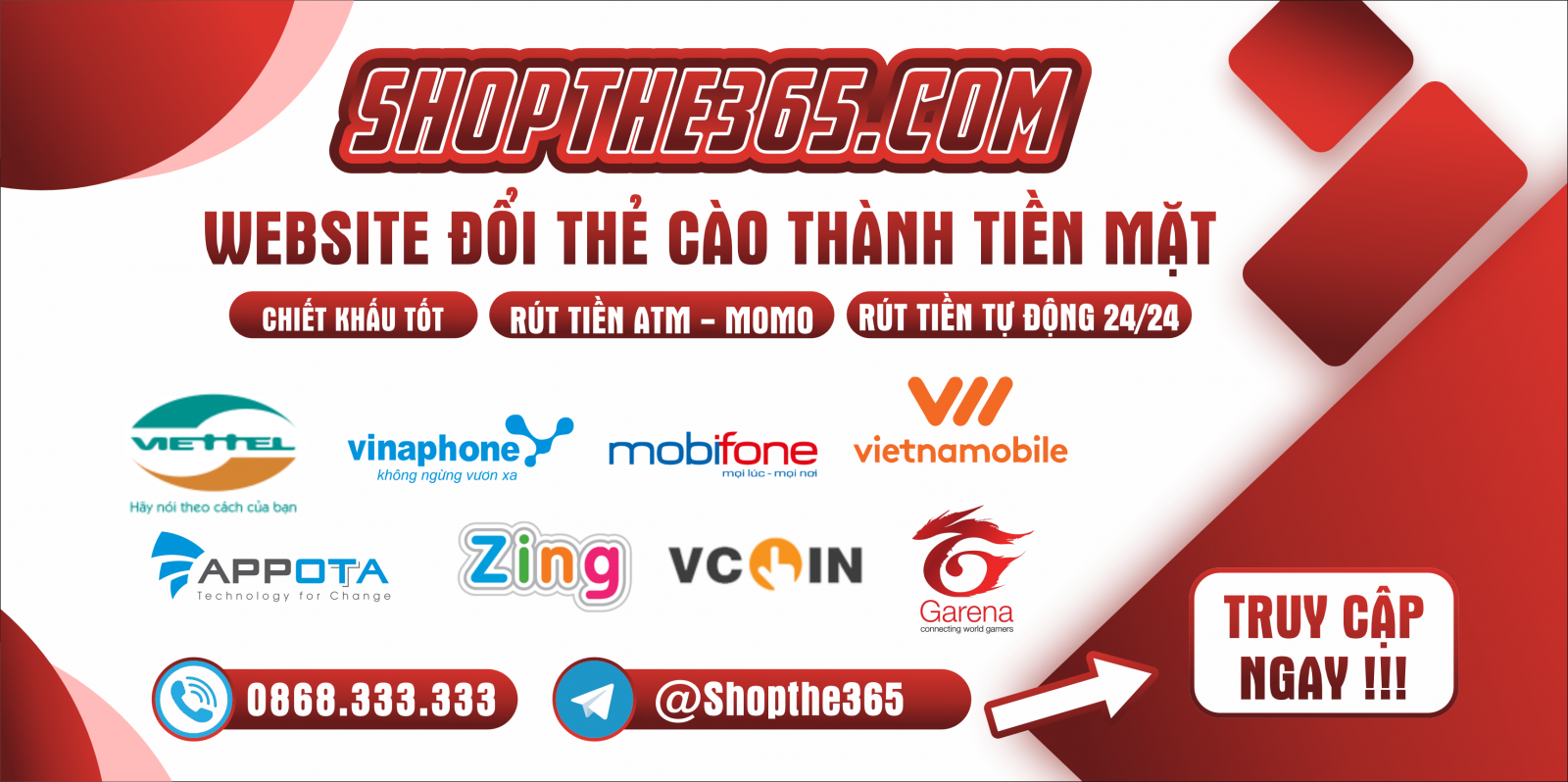 Hướng dẫn cách đổi thẻ cào điện thoại thành thẻ game