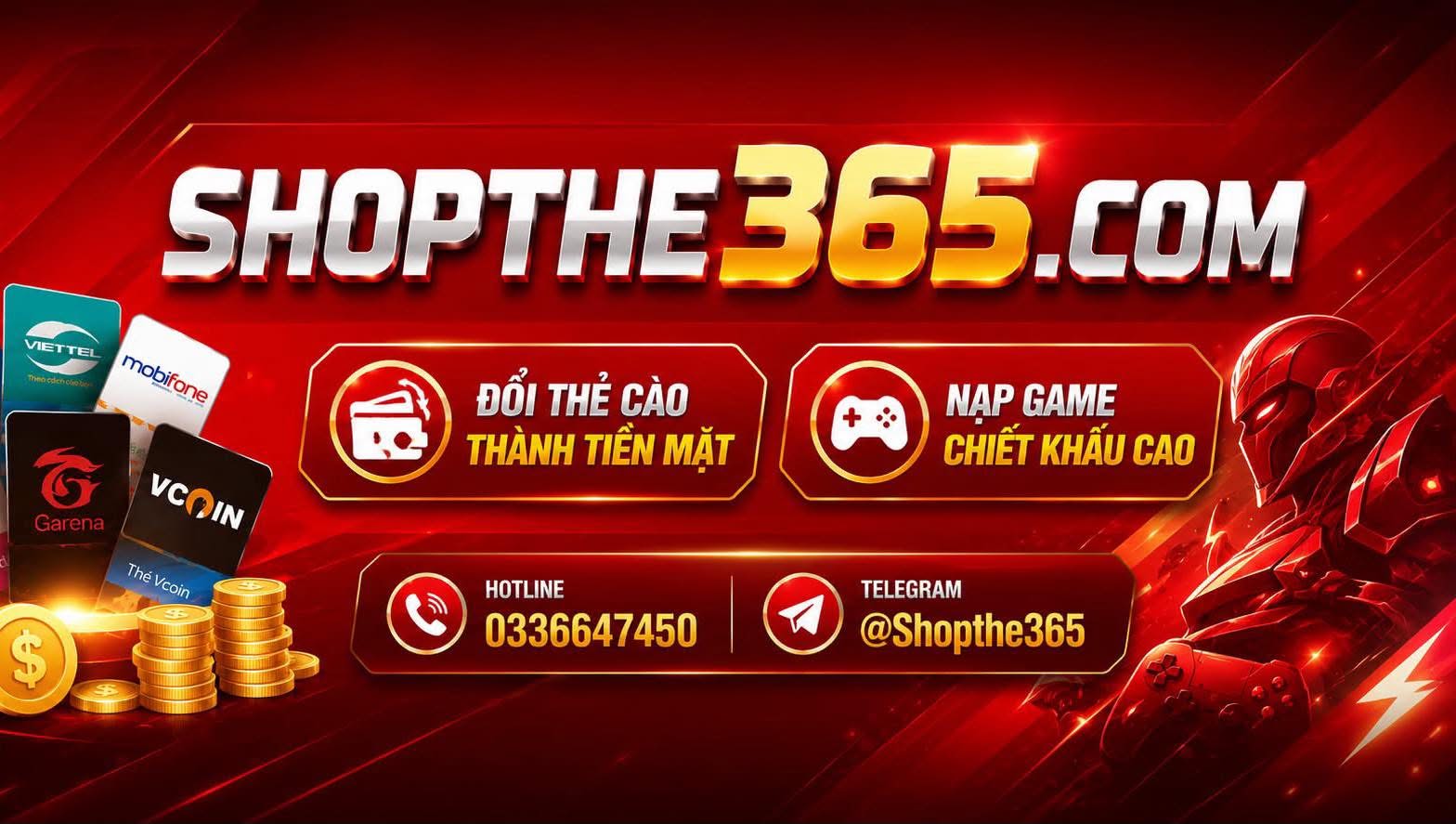 Hướng đẫn huỷ đơn nạp sò chậm tại Shopthe365 về số dư tại web